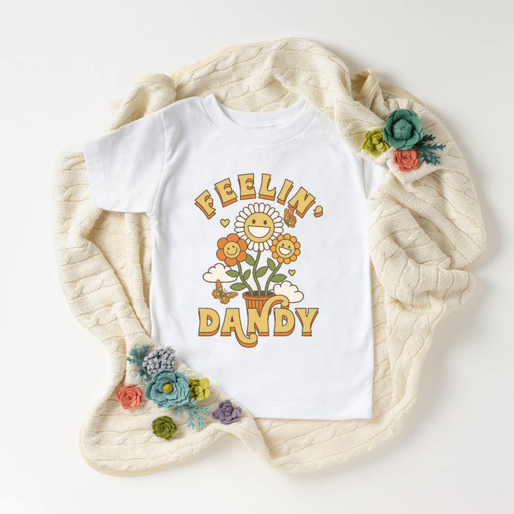 Feeling Dandy white t-shirt