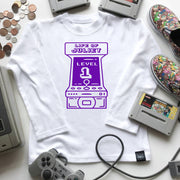 Arcade Birthday Kids Organic T-Shirt