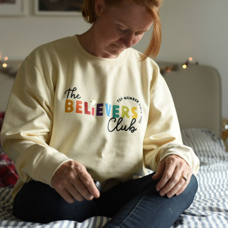 Believers club Christmas Adults Sweater/Sweatshirt
