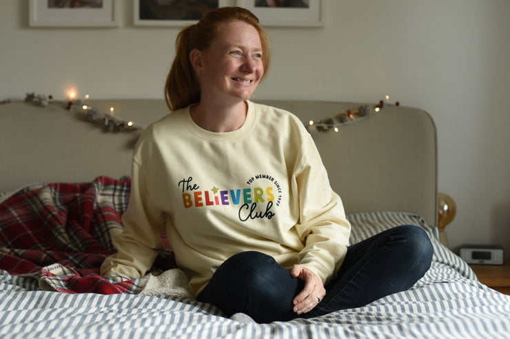 Believers club Christmas Adults Sweater/Sweatshirt
