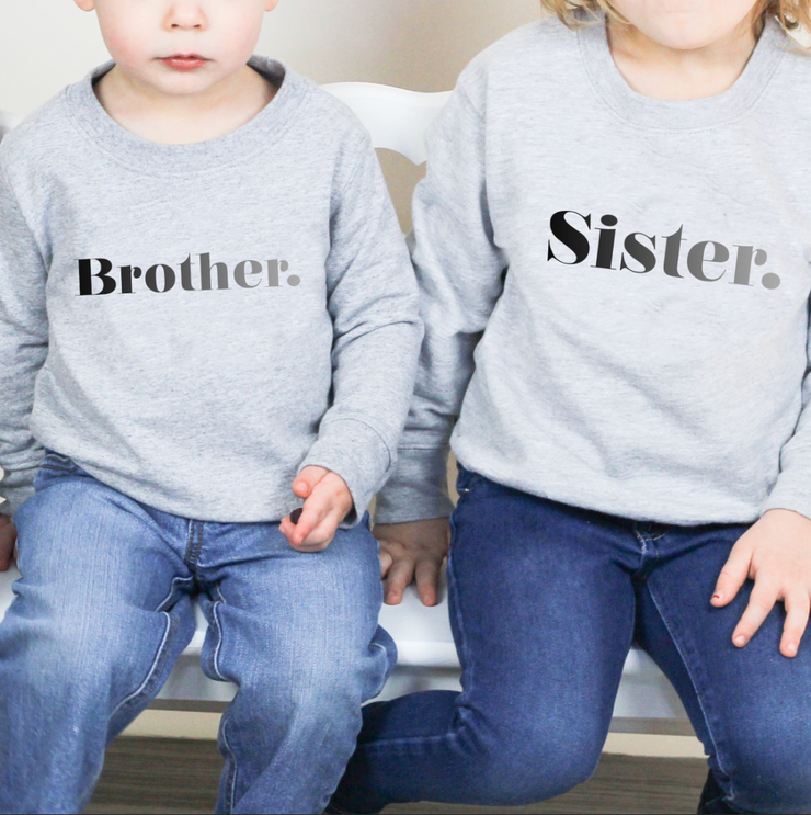 Classic Sibling Kids Sweater