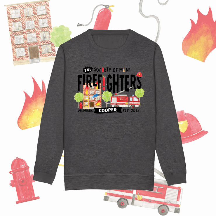 Mini Dreams Firefighter kids (personalised) sweater