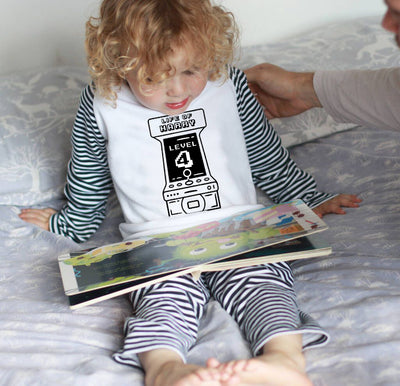 Arcade Birthday Personalised Birthday Pyjamas