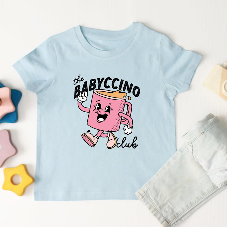 The babyccino/ cappuccino club- organic t-shirt (adults and kids)
