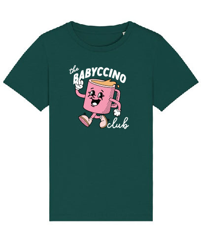 The babyccino/ cappuccino club- organic t-shirt (adults and kids)