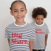 Striped Sibling Classic Tee