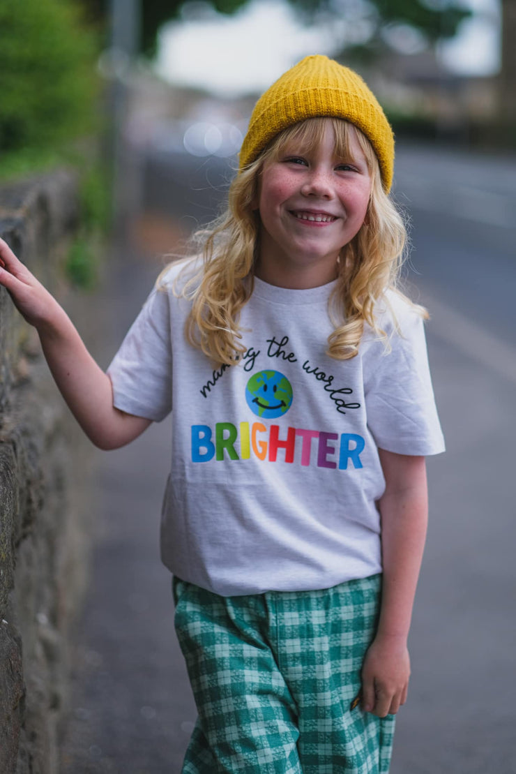 Brighter world Short Sleeve kids T-Shirt