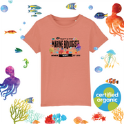 Mini Dreams marine biologist kids (Personalised) organic t-shirt