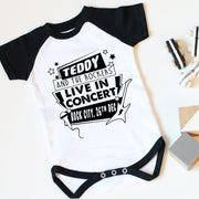 Personalised Concert Baby Vest