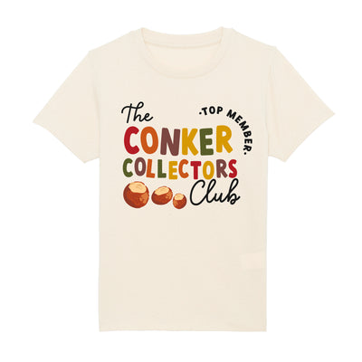 Conker Club slogan kids organic t-shirt