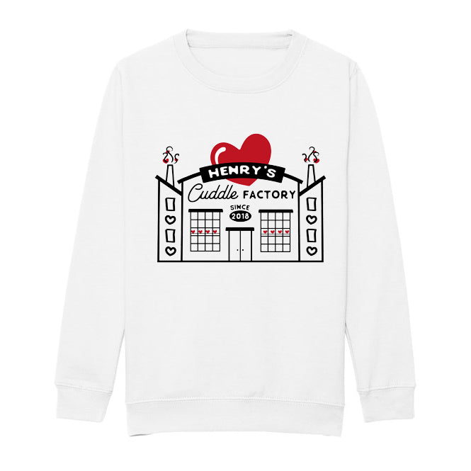 Cuddle factory (personalised) valentines kids sweater