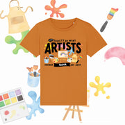 Mini Dreams Artist kids (Personalised) organic t-shirt