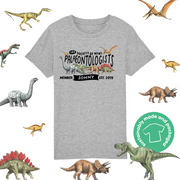 Mini Dreams palaeontologist kids organic t-shirt
