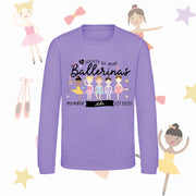 Mini Dreams Ballerina kids (personalised) sweater