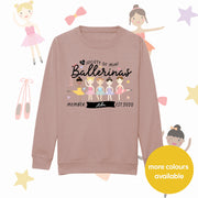 Mini Dreams Ballerina kids (personalised) sweater