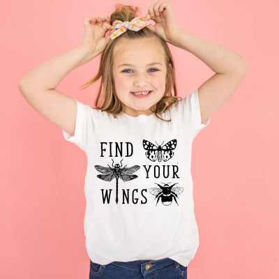 Tenner tuesday Find your wings white t-shirt