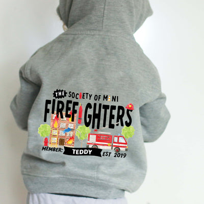 Mini Dreams Firefighters Kids Hoodie