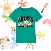 Mini Dreams Artist kids (Personalised) organic t-shirt