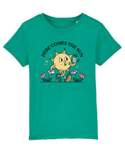 Here comes the sun- organic t-shirt (adults and kids)