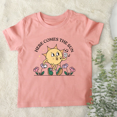 Here comes the sun- organic t-shirt (adults and kids)