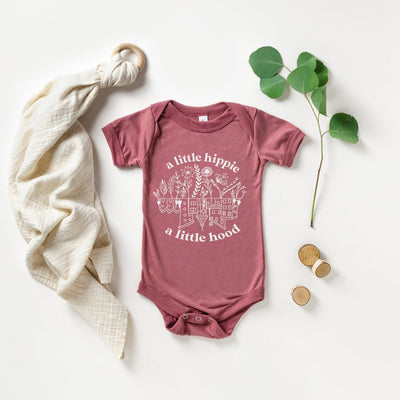 hippie baby vest hand screen printed cute baby clothes