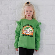 Hippie Hoppy Frill Kids Sweatshirt