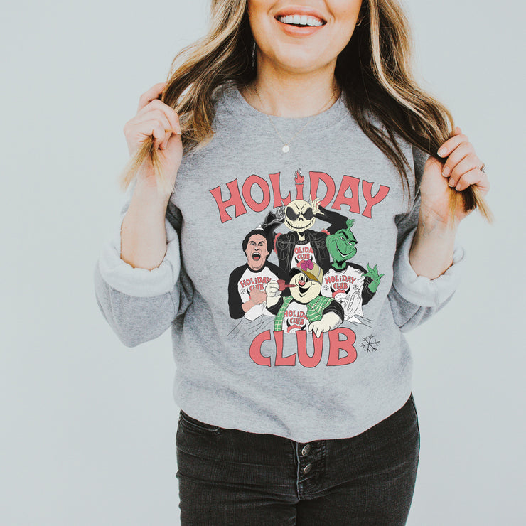 The Holiday Club Christmas Adults Sweater/Sweatshirt