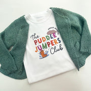 Puddle Jumper Club kids white t-shirt