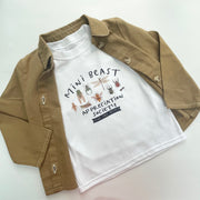 Minibeast kids white t-shirt