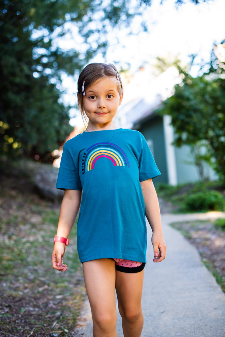 End of the rainbow Kids Short Sleeve T-Shirt