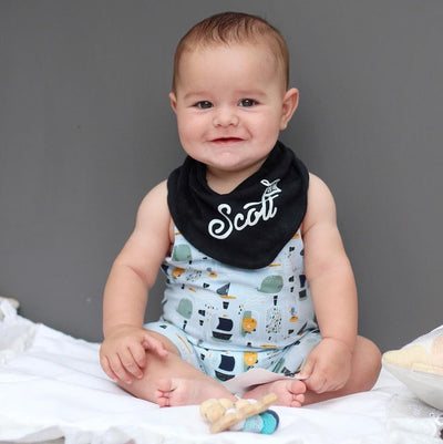 personalised baby bib baby shower gift uk