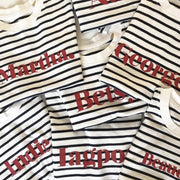 Classic Name Kids Stripe T-Shirt