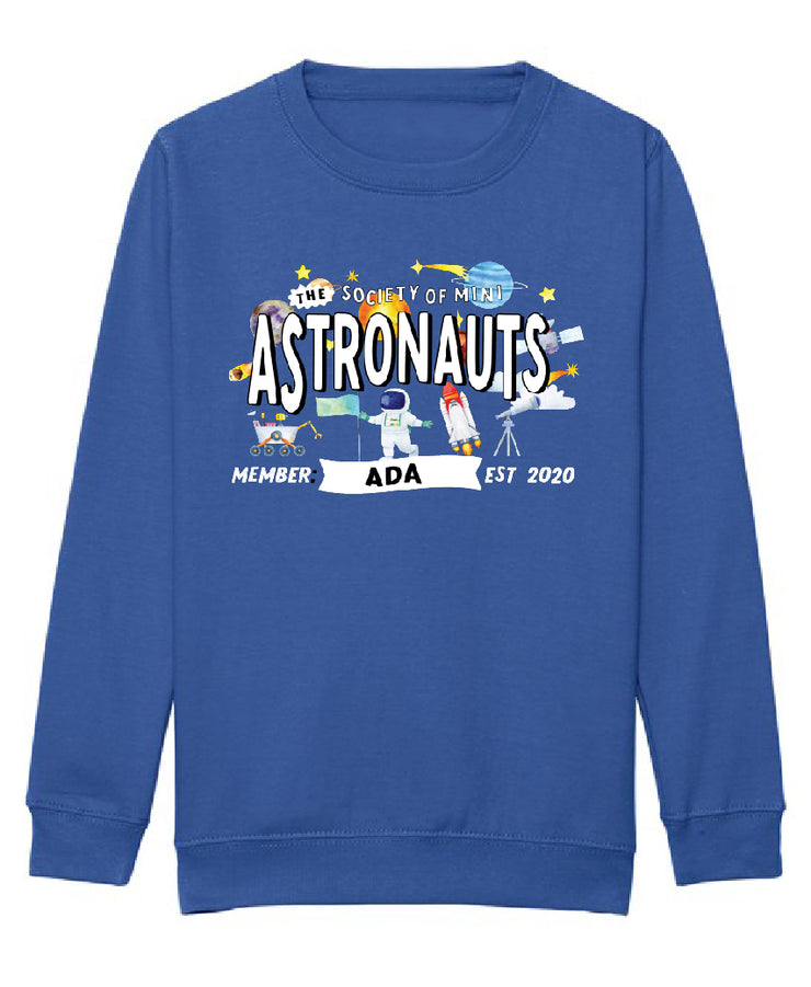 Mini Dreams astronaut kids (personalised) sweater