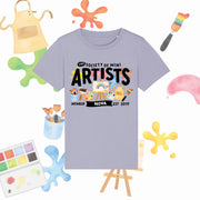 Mini Dreams Artist kids (Personalised) organic t-shirt