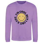 I'm cool but I cry a lot Adults sweater
