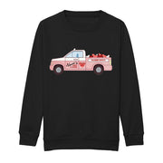 Love truck (Personalised) valentines kids sweater