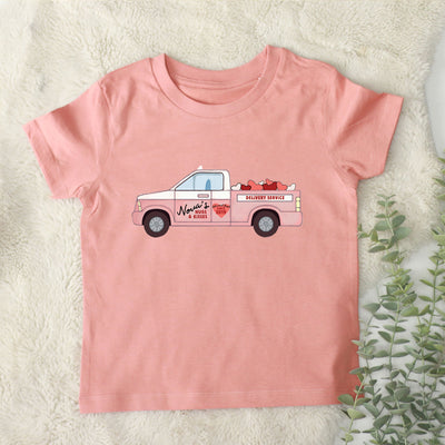 Love Truck (personalised) Kids Organic T-Shirt