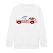 Love truck (Personalised) valentines kids sweater