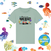Mini Dreams marine biologist kids (Personalised) organic t-shirt