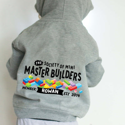 Mini Dreams Master Builder Kids Hoodie