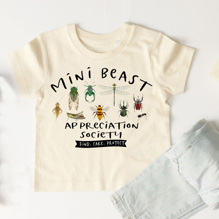 Mini Beast baby t-shirt/ romper
