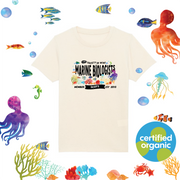 Mini Dreams marine biologist kids (Personalised) organic t-shirt