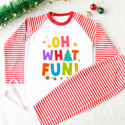 Oh What Fun! Christmas Kids Pyjamas