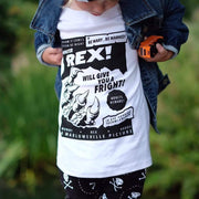 Movie monster personalised Halloween Kids T-Shirt