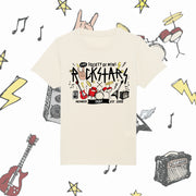 Mini Dreams Rockstar kids (Personalised) organic t-shirt