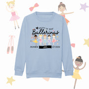 Mini Dreams Ballerina kids (personalised) sweater