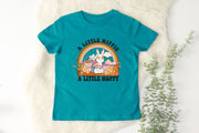 hippie hoppy- organic t-shirt (adults and kids)