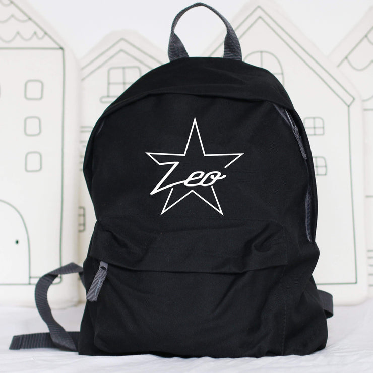 Star Name Personalised Backpack