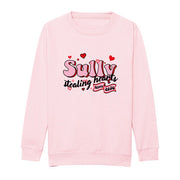 Stealing hearts (Personalised) valentines kids sweater