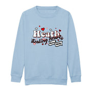 Stealing hearts (Personalised) valentines kids sweater